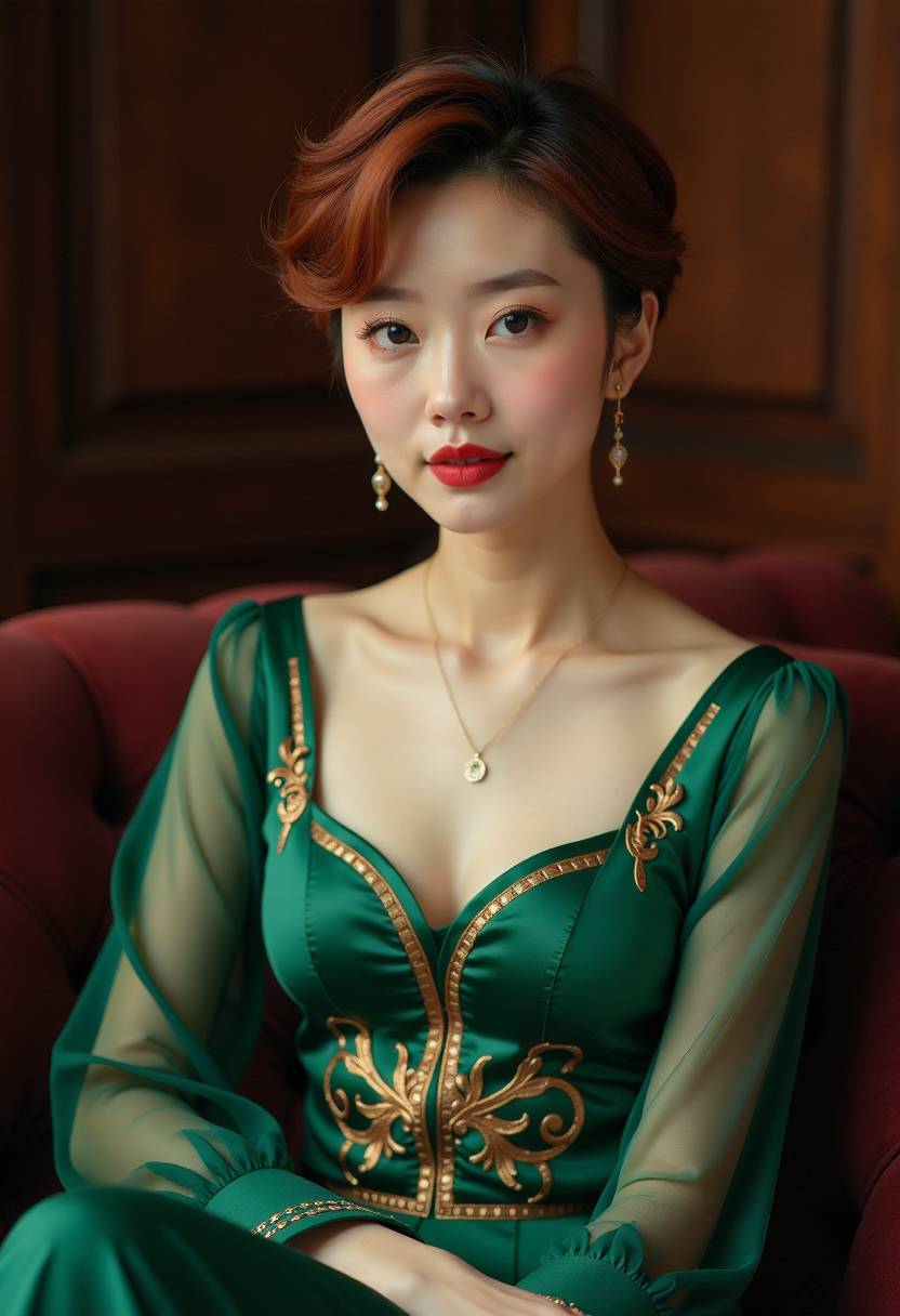 原画师的线轴海报